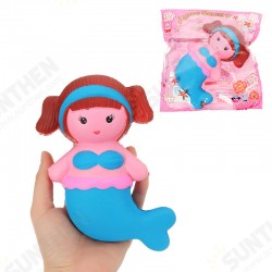 Mermaid Squishy 10.5*6cm Slow Rising With Packaging Collection Gift Soft Toy Mermaid Squishy 10.5*6cm Slow Rising With Packaging Collection Gift Soft Toy