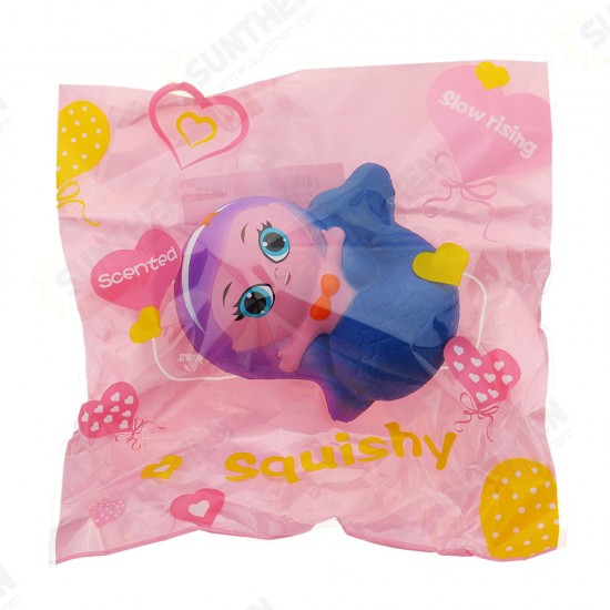 Mermaid Squishy 10*9.5*6CM Slow Rising With Packaging Collection Gift Soft Toy Mermaid Squishy 10*9.5*6CM Slow Rising With Packaging Collection Gift Soft Toy