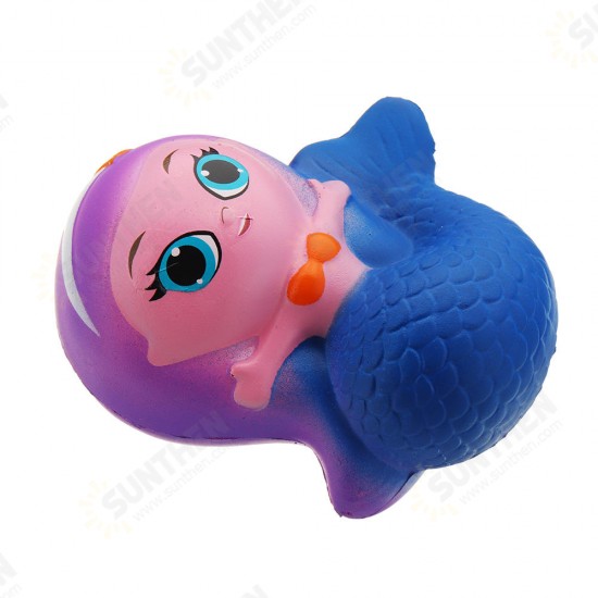 Mermaid Squishy 10*9.5*6CM Slow Rising With Packaging Collection Gift Soft Toy Mermaid Squishy 10*9.5*6CM Slow Rising With Packaging Collection Gift Soft Toy