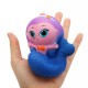 Mermaid Squishy 10*9.5*6CM Slow Rising With Packaging Collection Gift Soft Toy