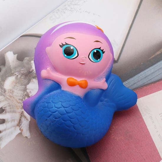 Mermaid Squishy 10*9.5*6CM Slow Rising With Packaging Collection Gift Soft Toy Mermaid Squishy 10*9.5*6CM Slow Rising With Packaging Collection Gift Soft Toy
