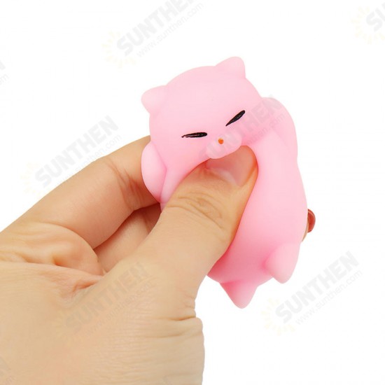 Kitten Cat Squishy Squeeze Cute Healing Toy Kawaii Collection Stress Reliever Gift Decor