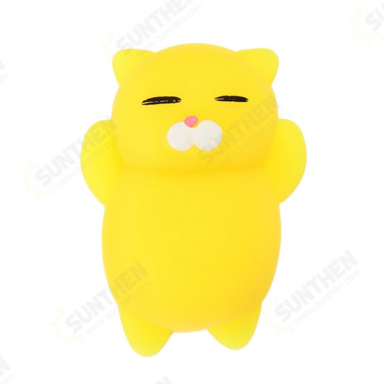 Kitten Cat Squishy Squeeze Cute Healing Toy Kawaii Collection Stress Reliever Gift Decor