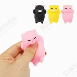 Kitten Cat Squishy Squeeze Cute Healing Toy Kawaii Collection Stress Reliever Gift Decor Kitten Cat Squishy Squeeze Cute Healing Toy Kawaii Collection Stress Reliever Gift Decor