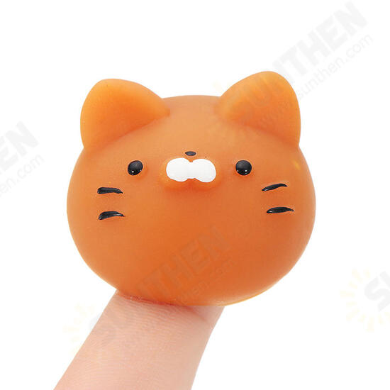 Fortune Cat Kitten Squishy Squeeze Cute Healing Toy Kawaii Collection Stress Reliever