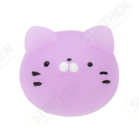 Fortune Cat Kitten Squishy Squeeze Cute Healing Toy Kawaii Collection Stress Reliever