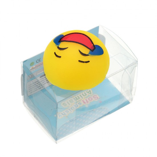 Squishy QQ Expression Squeeze Cute Healing Toy Kawaii Collection Stress Reliever Gift Decor