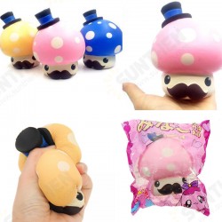 Mushroom Doll Squishy 13*10.5cm Slow Rising With Packaging Collection Gift Soft Toy Mushroom Doll Squishy 13*10.5cm Slow Rising With Packaging Collection Gift Soft Toy
