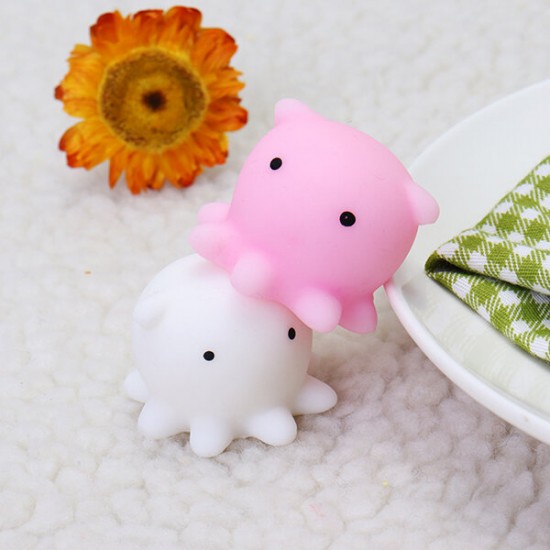 Octopus Squishy Squeeze Cute Healing Toy Kawaii Collection Stress Reliever Gift Decor