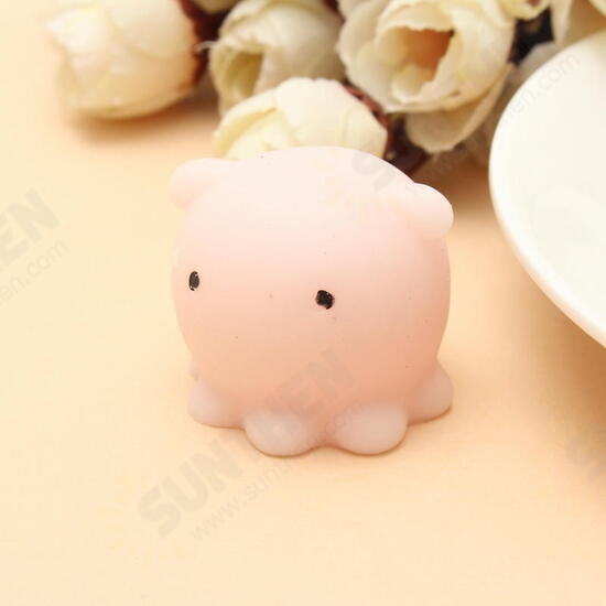 Octopus Squishy Squeeze Toy Cute Healing Toy Kawaii Collection Stress Reliever Gift Decor