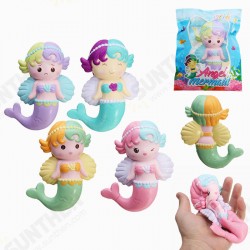Squishy Angel Mermaid 16cm Soft Sweet Slow Rising Original Packaging Collection Gift Decor Squishy Angel Mermaid 16cm Soft Sweet Slow Rising Original Packaging Collection Gift Decor