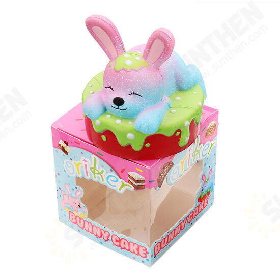 Squishy Rabbit Bunny Cake Cute Slow Rising Toy Soft Gift Collection With Box Packing