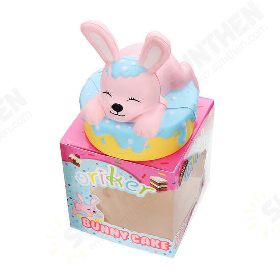 Squishy Rabbit Bunny Cake Cute Slow Rising Toy Soft Gift Collection With Box Packing