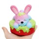 Squishy Rabbit Bunny Cake Cute Slow Rising Toy Soft Gift Collection With Box Packing