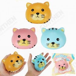 Squishy Tiger Face Ball Bun 10cm Soft Sweet Slow Rising Original Packaging Collection Gift Squishy Tiger Face Ball Bun 10cm Soft Sweet Slow Rising Original Packaging Collection Gift