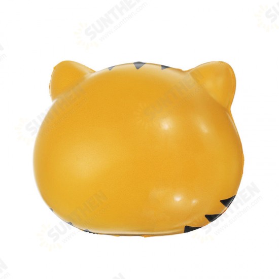 Squishy Tiger Face Ball Bun 10cm Soft Sweet Slow Rising Original Packaging Collection Gift