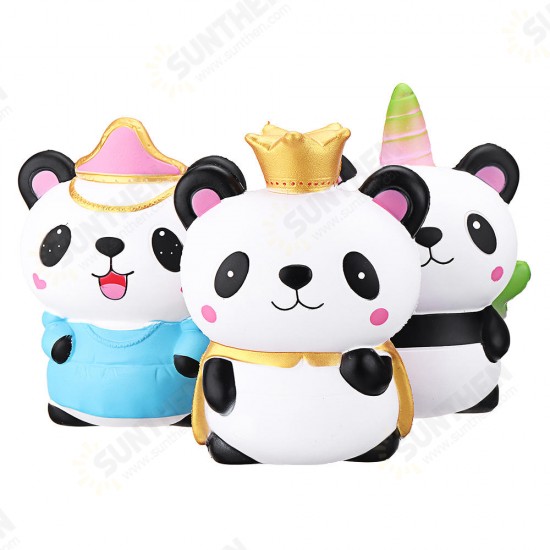 Panda Squishy Kawaii Animal Family Slow Rising Rebound Jumbo 24cm Toys Gift Decor