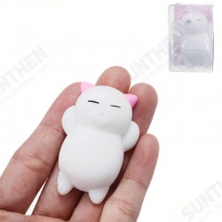 Pink Cat Kitten Squishy Squeeze Cute Healing Toy Kawaii Collection Stress Reliever Gift Decor Pink Cat Kitten Squishy Squeeze Cute Healing Toy Kawaii Collection Stress Reliever Gift Decor