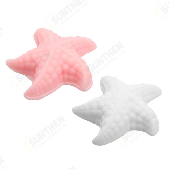 Pink White Starfish Squishy Squeeze Healing Toy Kawaii Collection Stress Reliever Gift Decor