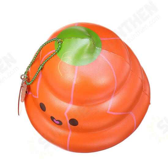 14cm Squishy Pumpkin Poop Super Slow Rising Toy Tag Gift