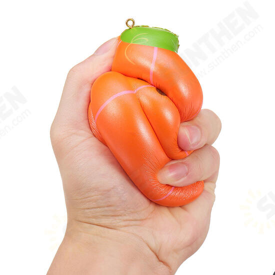 14cm Squishy Pumpkin Poop Super Slow Rising Toy Tag Gift