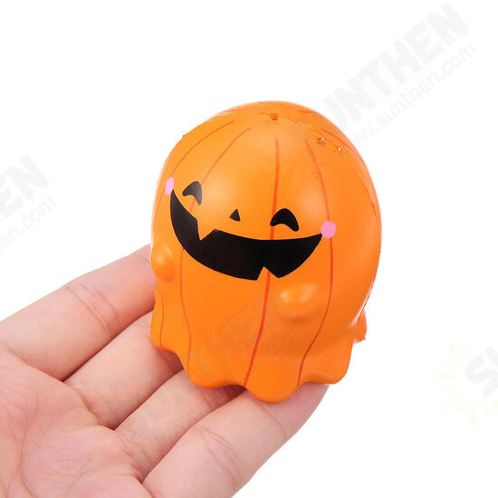 Stack Pumpkin Ice Cream Squishy With Magnet 7CM Licensed Slow Rising Original Package