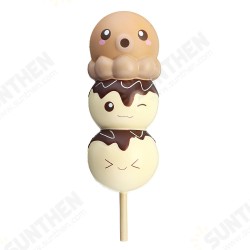Squishy 8.27inch Dango Takoyaki Octopu Balls Cuttlefish Slow Rising Toy Licensed Tag Squishy 8.27inch Dango Takoyaki Octopu Balls Cuttlefish Slow Rising Toy Licensed Tag