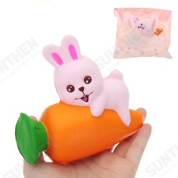 Rabbit Squishy 13*11.5*5 CM Slow Rising With Packaging Collection Gift Soft Toy Rabbit Squishy 13*11.5*5 CM Slow Rising With Packaging Collection Gift Soft Toy