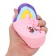 Rainbow Smile Cake Squishy 12CM Slow Rising With Packaging Collection Gift Soft Toy