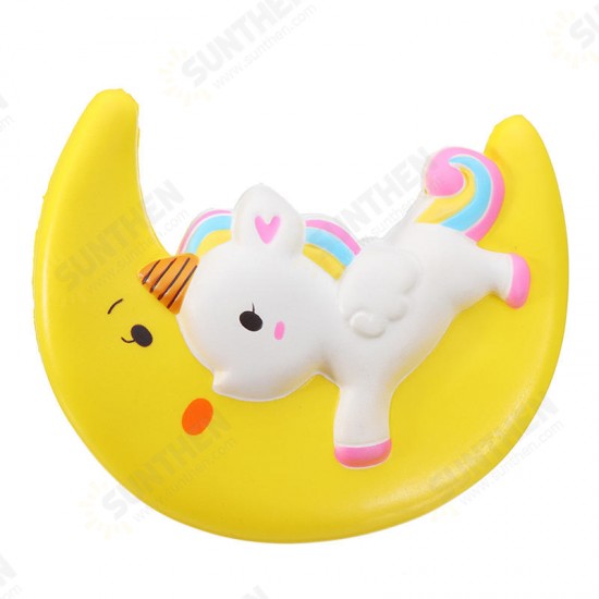 Squishy Unicorn Moon 22cm Slow Rising With Packaging Collection Gift Decor Toy