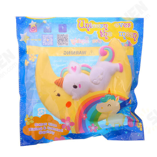 Squishy Unicorn Moon 22cm Slow Rising With Packaging Collection Gift Decor Toy