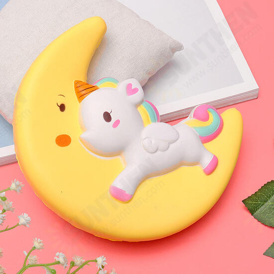 Squishy Unicorn Moon 22cm Slow Rising With Packaging Collection Gift Decor Toy