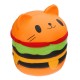 Huge Cat Burger Squishy 8.66inch Humongous Jumbo 22CM Soft Slow Rising With Packaging Gift Giant Toy