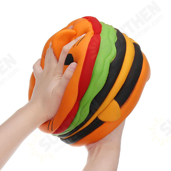 Huge Cat Burger Squishy 8.66inch Humongous Jumbo 22CM Soft Slow Rising With Packaging Gift Giant Toy