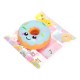 10cm Squishy kawaii Smiling Face Donuts Charm Bread Kids Toys With Package