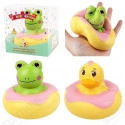 Frog Duck Squishy 10*10*9CM Licensed Slow Rising With Packaging Collection Gift Soft Toy Frog Duck Squishy 10*10*9CM Licensed Slow Rising With Packaging Collection Gift Soft Toy