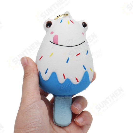 Frog Popsicle Ice-lolly Squishy 12*6CM Licensed Slow Rising Soft Toy With Packaging