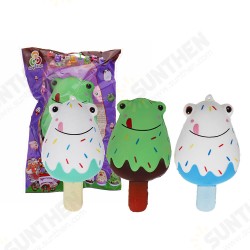 Frog Popsicle Ice-lolly Squishy 12*6CM Licensed Slow Rising Soft Toy With Packaging Frog Popsicle Ice-lolly Squishy 12*6CM Licensed Slow Rising Soft Toy With Packaging
