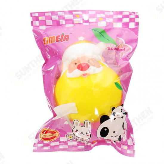 Simela Squishy Father Christmas Tumbler 13cm Slow Rising Collection Gift Decor Soft Squeeze Toy