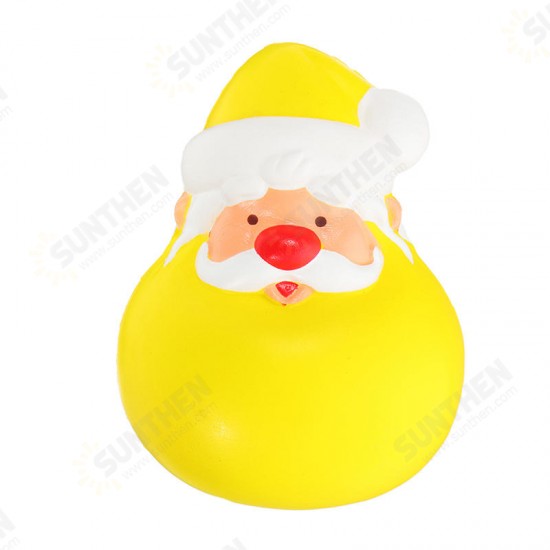 Simela Squishy Father Christmas Tumbler 13cm Slow Rising Collection Gift Decor Soft Squeeze Toy