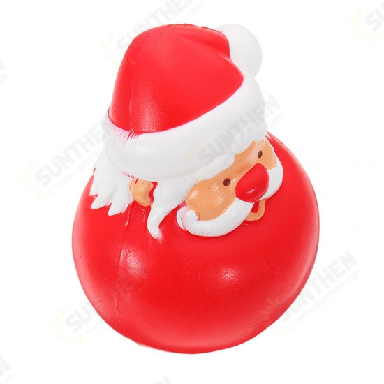 Simela Squishy Father Christmas Tumbler 13cm Slow Rising Collection Gift Decor Soft Squeeze Toy
