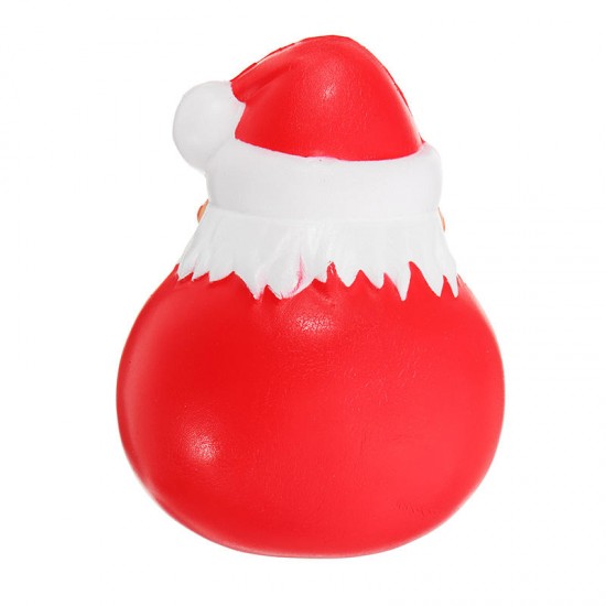 Simela Squishy Father Christmas Tumbler 13cm Slow Rising Collection Gift Decor Soft Squeeze Toy