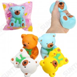 Slow Rising Squishy 13*10*7CM Pu Bear Simulation Stress Relief Toys With Packaging Collection Gift Slow Rising Squishy 13*10*7CM Pu Bear Simulation Stress Relief Toys With Packaging Collection Gift
