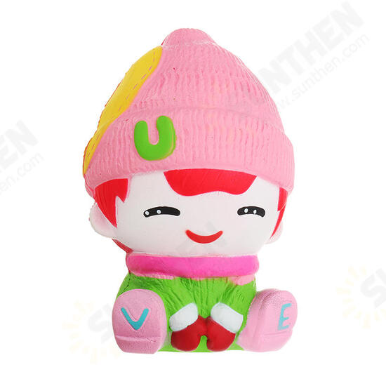 Snowman Boy Squishy 13CM Scented Squeeze Slow Rising Toy Soft Gift Collection