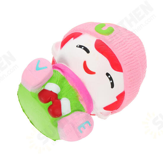 Snowman Boy Squishy 13CM Scented Squeeze Slow Rising Toy Soft Gift Collection