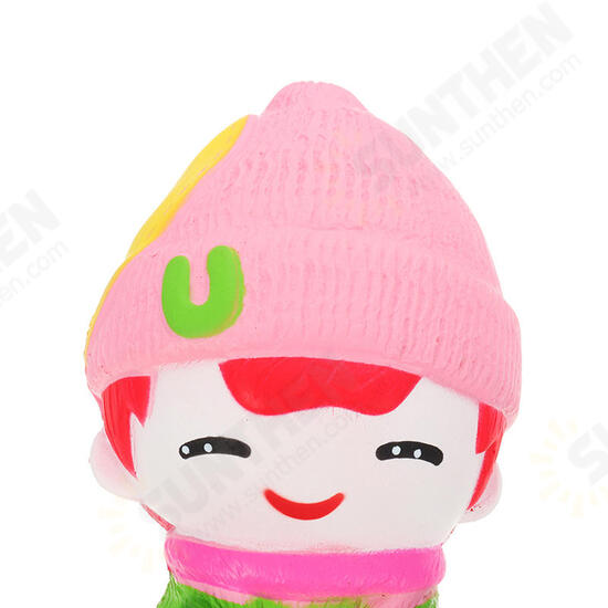 Snowman Boy Squishy 13CM Scented Squeeze Slow Rising Toy Soft Gift Collection