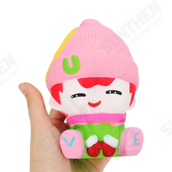 Snowman Boy Squishy 13CM Scented Squeeze Slow Rising Toy Soft Gift Collection