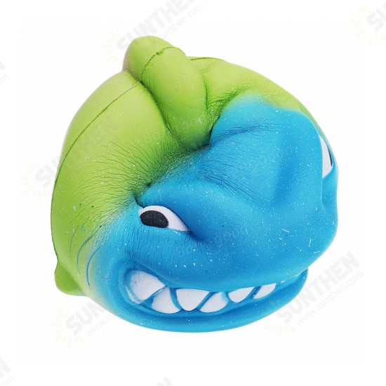 Squishy Animal Fierce Shark 11cm Slow Rising Toy Gift Collection With Packing