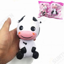 Squishy Baby Cow Jumbo 14cm Slow Rising With Packaging Animals Collection Gift Decor Toy Squishy Baby Cow Jumbo 14cm Slow Rising With Packaging Animals Collection Gift Decor Toy