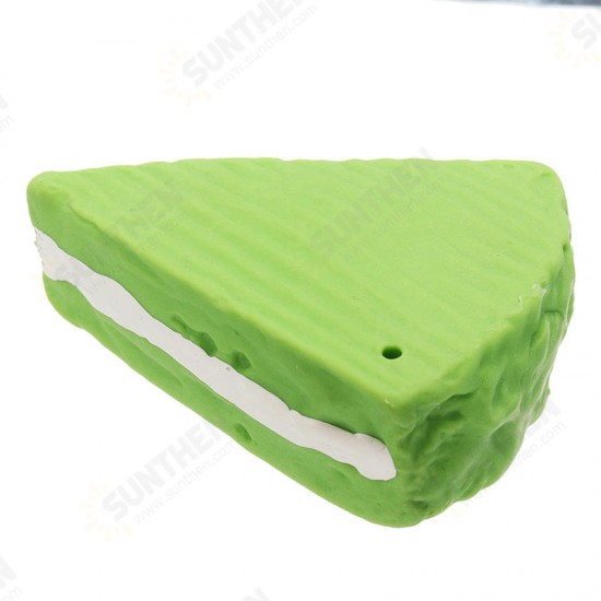 Squishy Cheese Cake Chocolate Green Tea stretchy Stress Toy With Original Packing Gift Chain